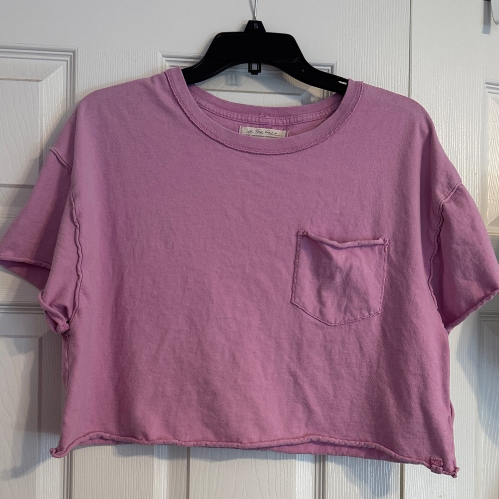 free people we the free cropped tee